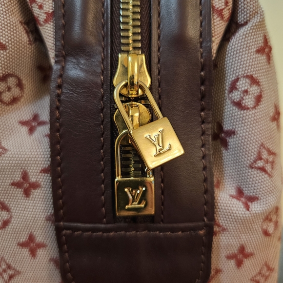 Louis Vuitton Monogram Canvas Bag - Burgundy & Pink - Picture 3 of 7